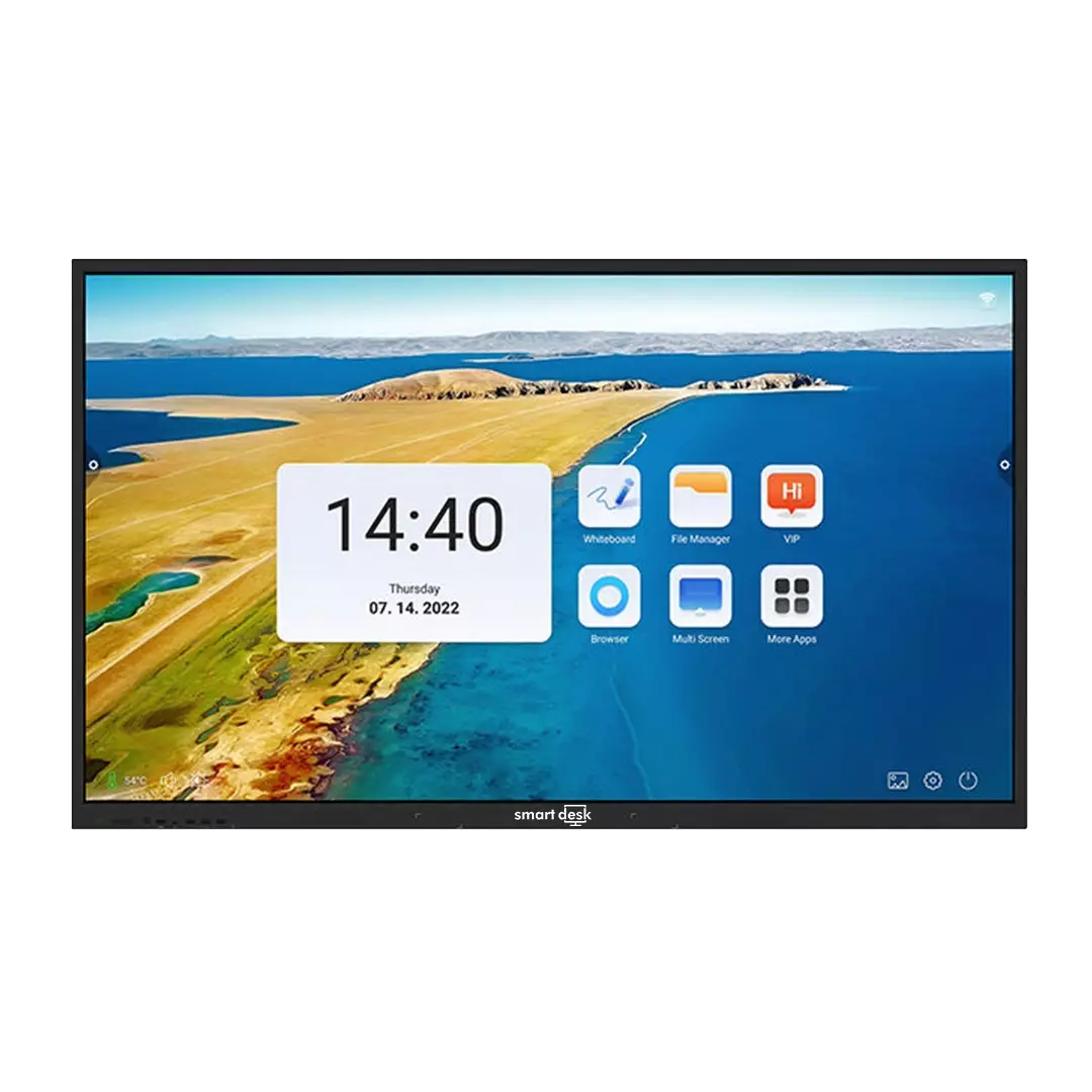 86 Inch Interactive Panel 4GB RAM 128GB Storage | 4K Smart Touch Display